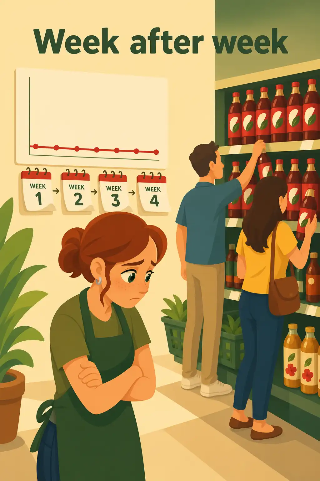 The 22 Immutable Laws of Marketing preview: But week after week, customers kept grabbing the familiar leader instead. Ries and Trout would say Nora made the classic