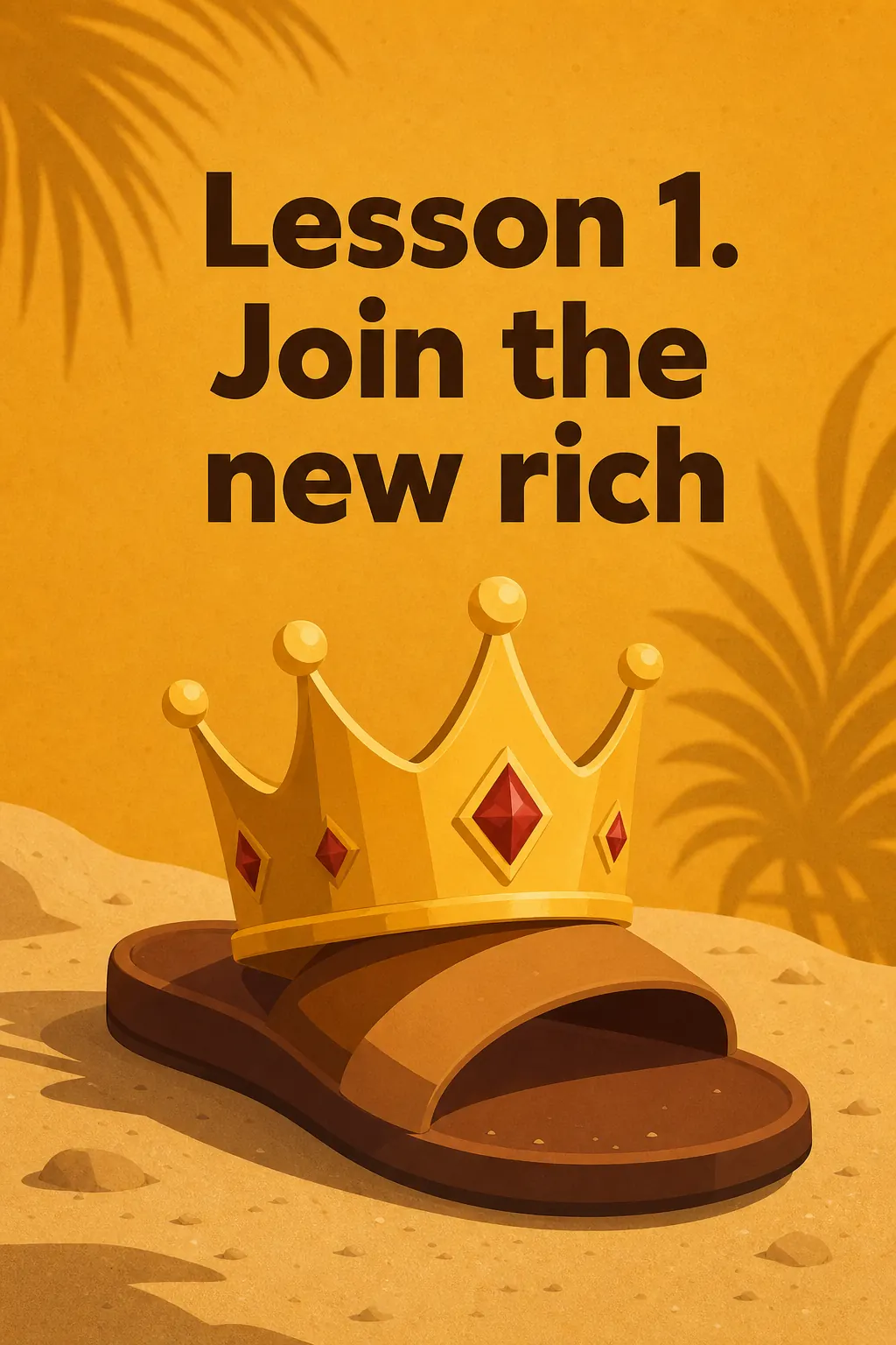 The 4-Hour Workweek visual: Lesson 1. Join the new rich