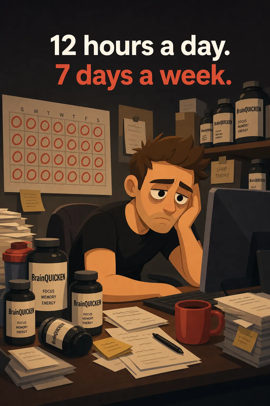 The 4-Hour Workweek preview: Ferriss had built a profitable supplement company called BrainQUICKEN, but he found himself working twelve-hour days, se
