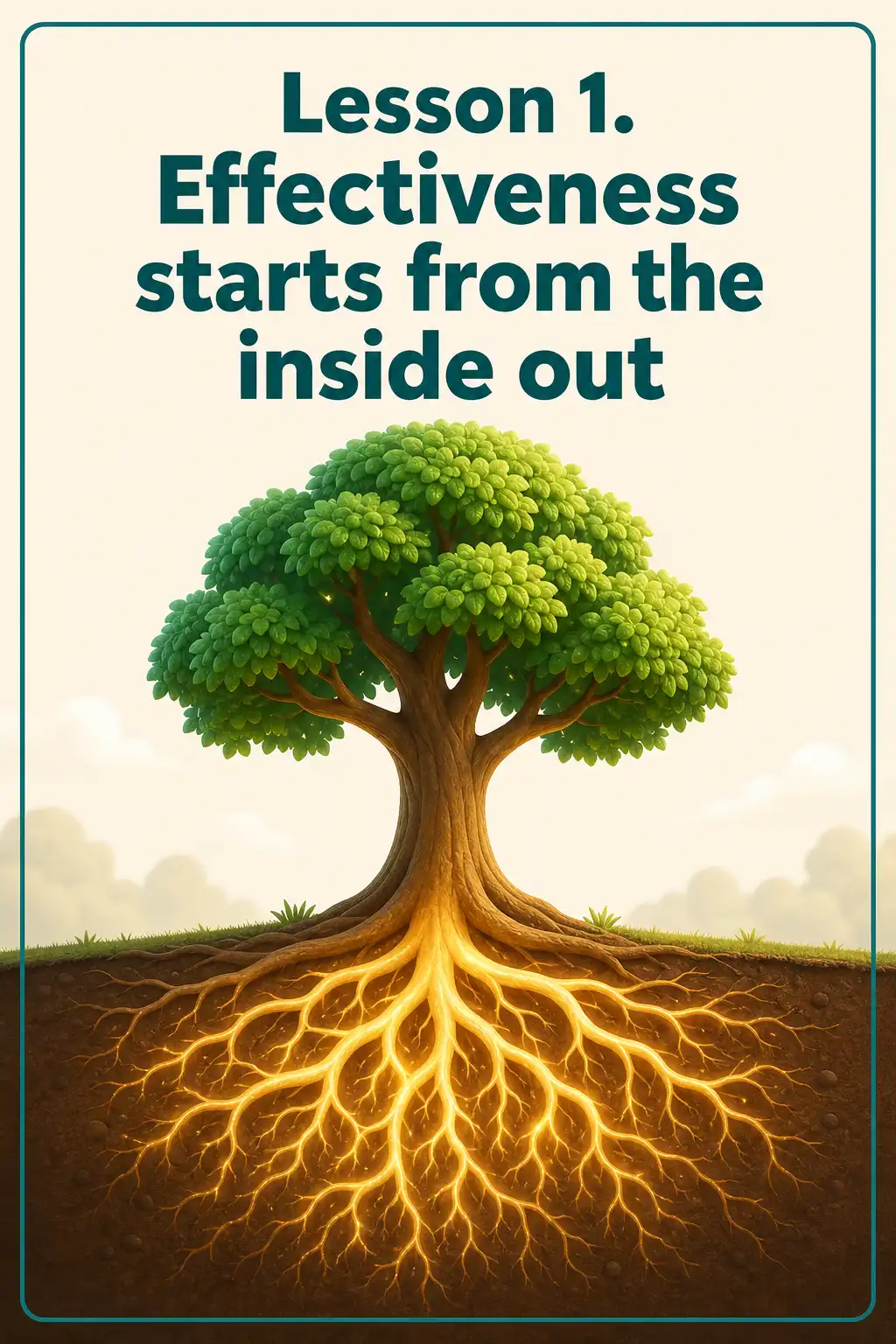 The 7 Habits of Highly Effective People preview: Lesson 1. Effectiveness starts from the inside out