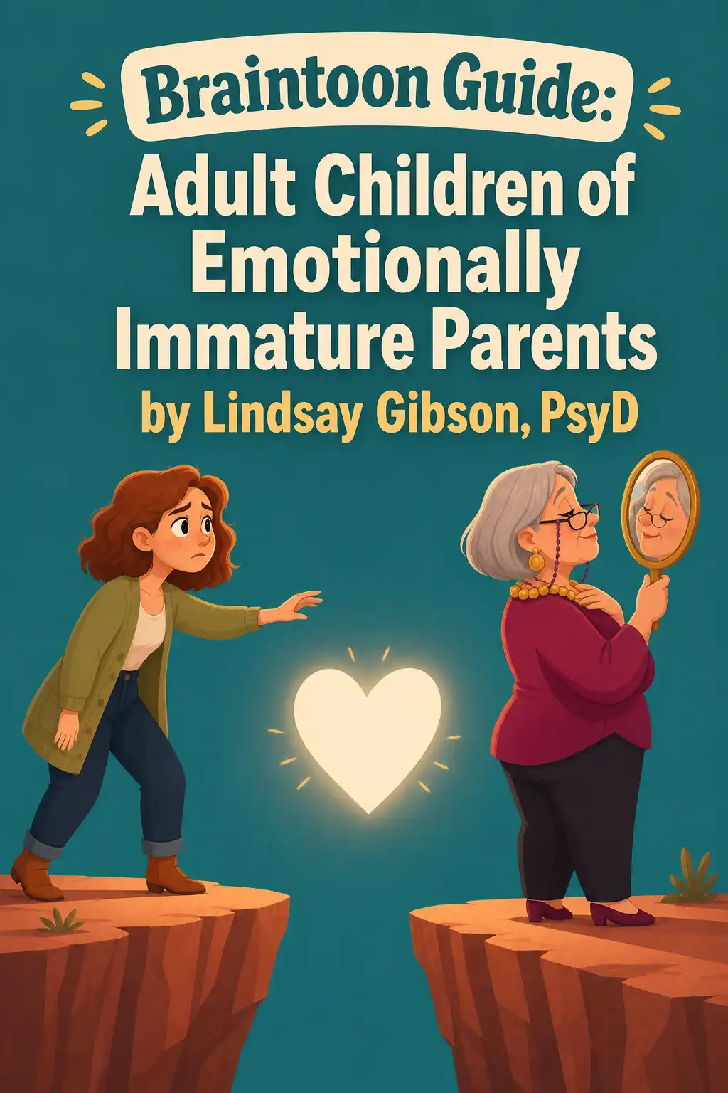 Adult Children of Emotionally Immature Parents visual: Adult Children of Emotionally Immature Parents by Lindsay Gibson, PsyD, explains why some parents can't truly connect, a