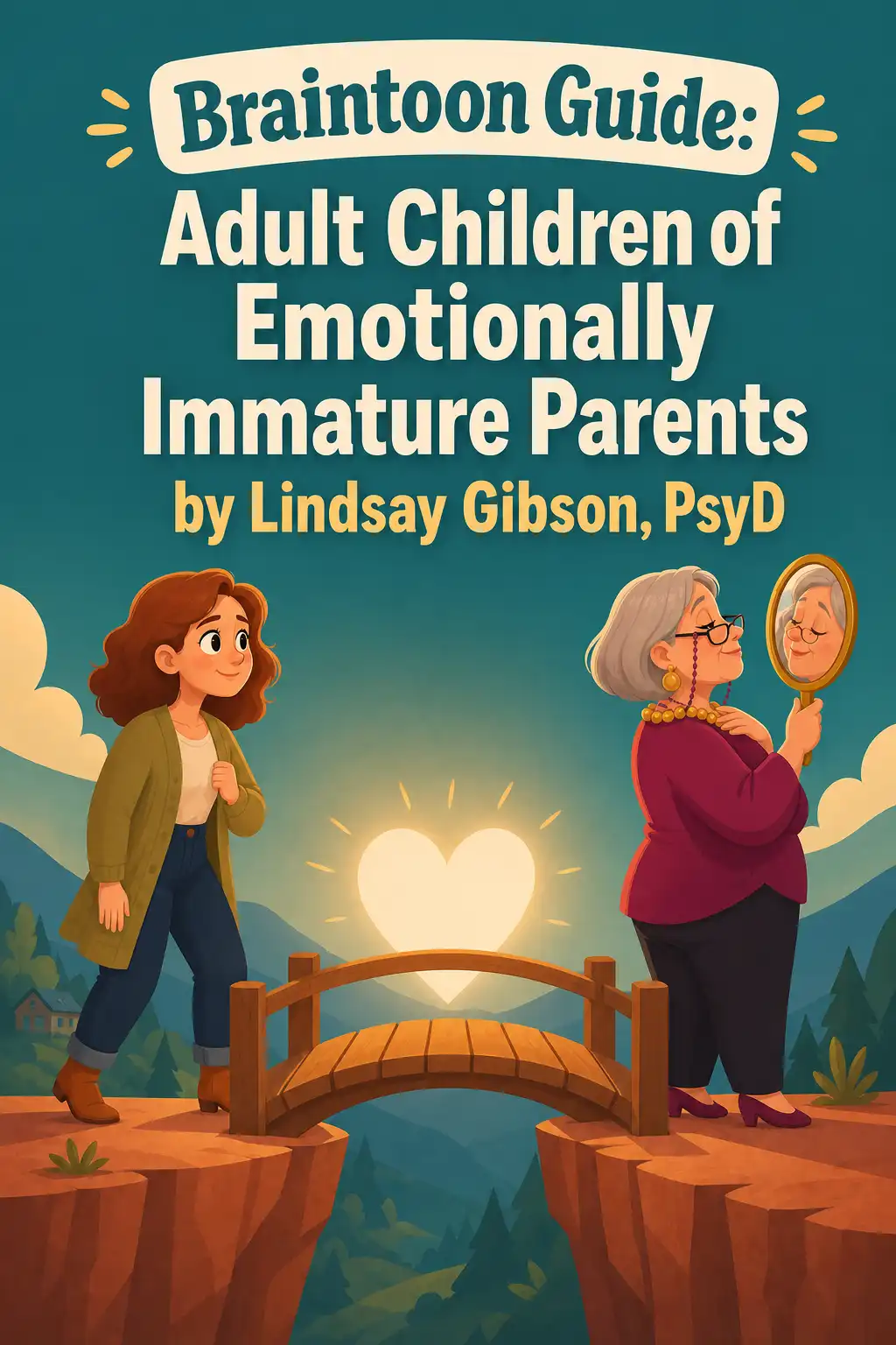 Adult Children of Emotionally Immature Parents visual: Adult Children of Emotionally Immature Parents by Lindsay Gibson, PsyD, explains why some parents can't truly connect, a