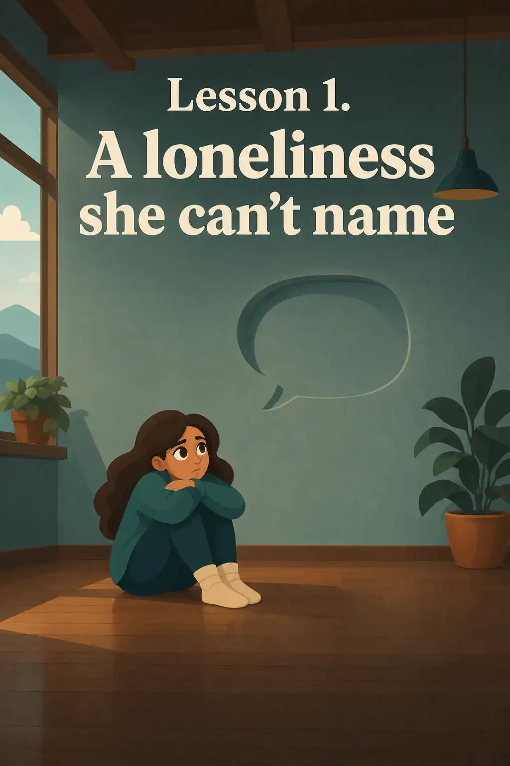 Adult Children of Emotionally Immature Parents visual: Lesson 1. A loneliness she can't name
