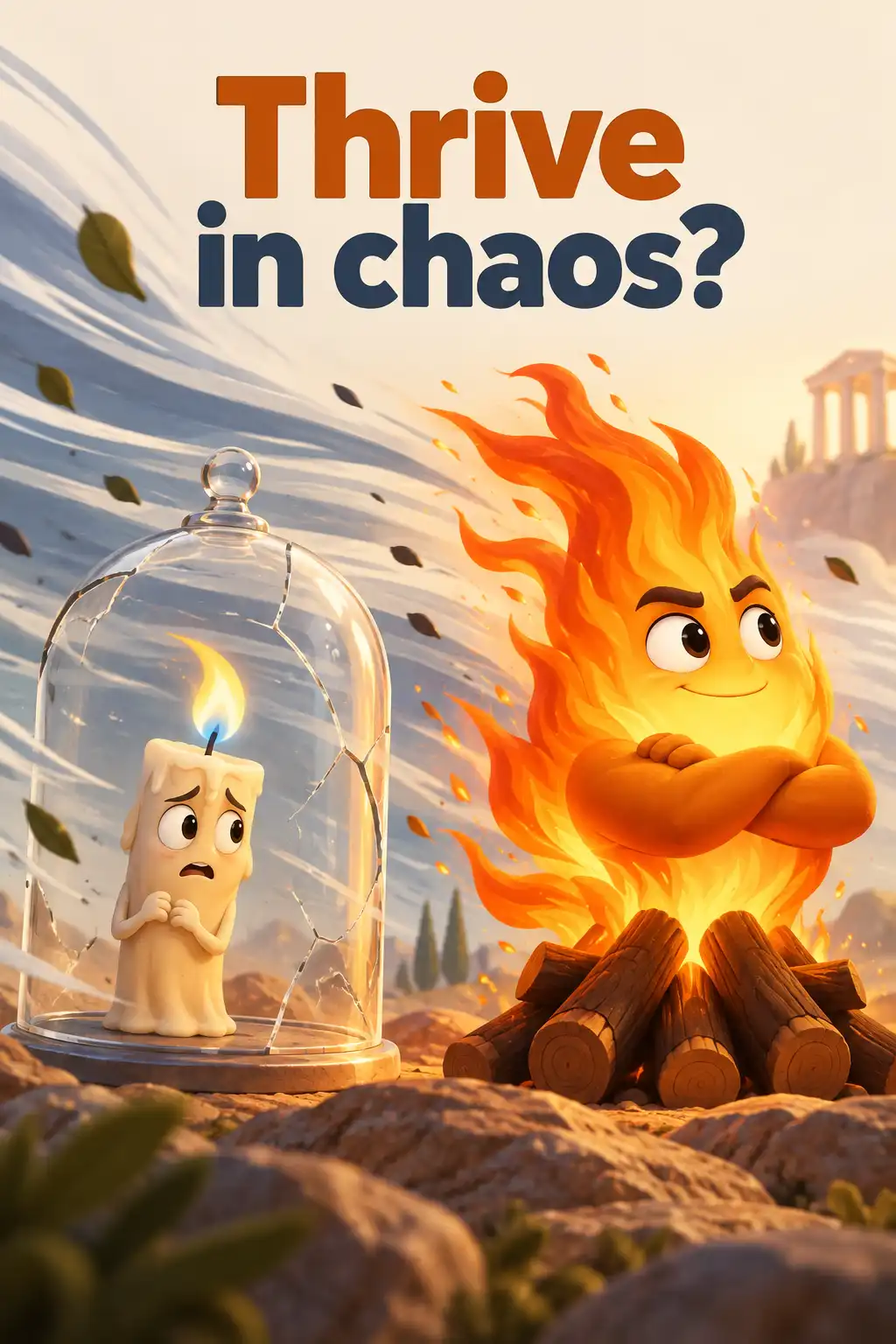 Antifragile preview: What if the secret to thriving in chaos isn't protecting yourself from it, but building a life that actually gets strong