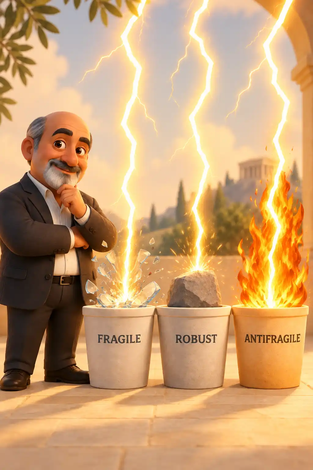 Antifragile preview: Taleb, a former options trader turned philosopher, sorts everything into three buckets. Fragile things break under stres