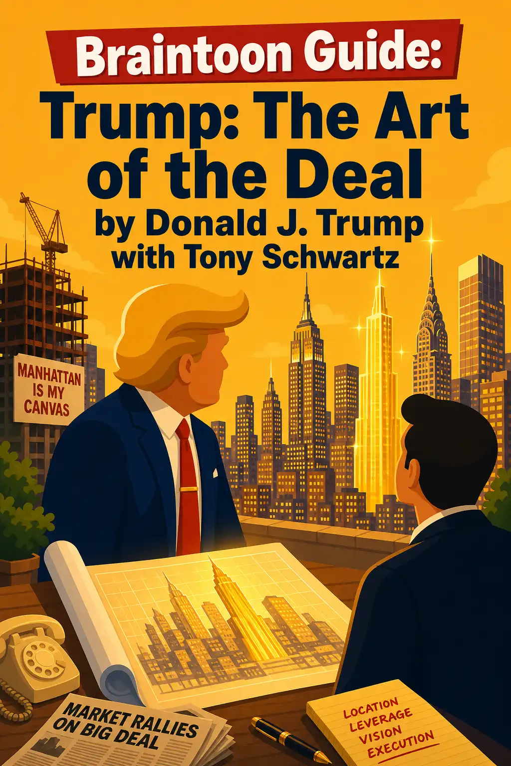 Trump: The Art of the Deal preview: Trump: The Art of the Deal, by Donald J. Trump with Tony Schwartz, tells the story of how Donald Trump built his empire.