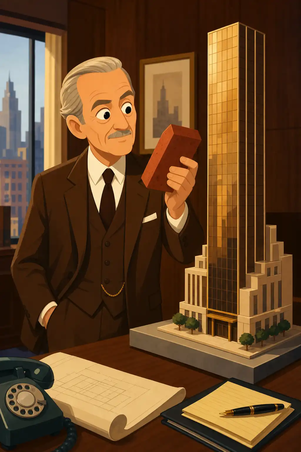 Trump: The Art of the Deal preview: Fred was relentless about costs. He once suggested swapping Trump Tower's expensive bronze glass for plain brick. That i