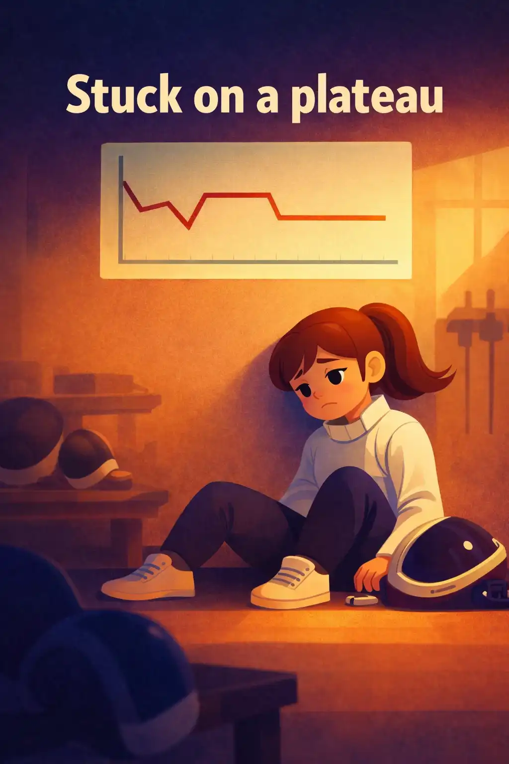 The Art of Learning preview: Claire is a competitive fencer in her mid-twenties. She's talented, but she keeps plateauing right before the biggest to