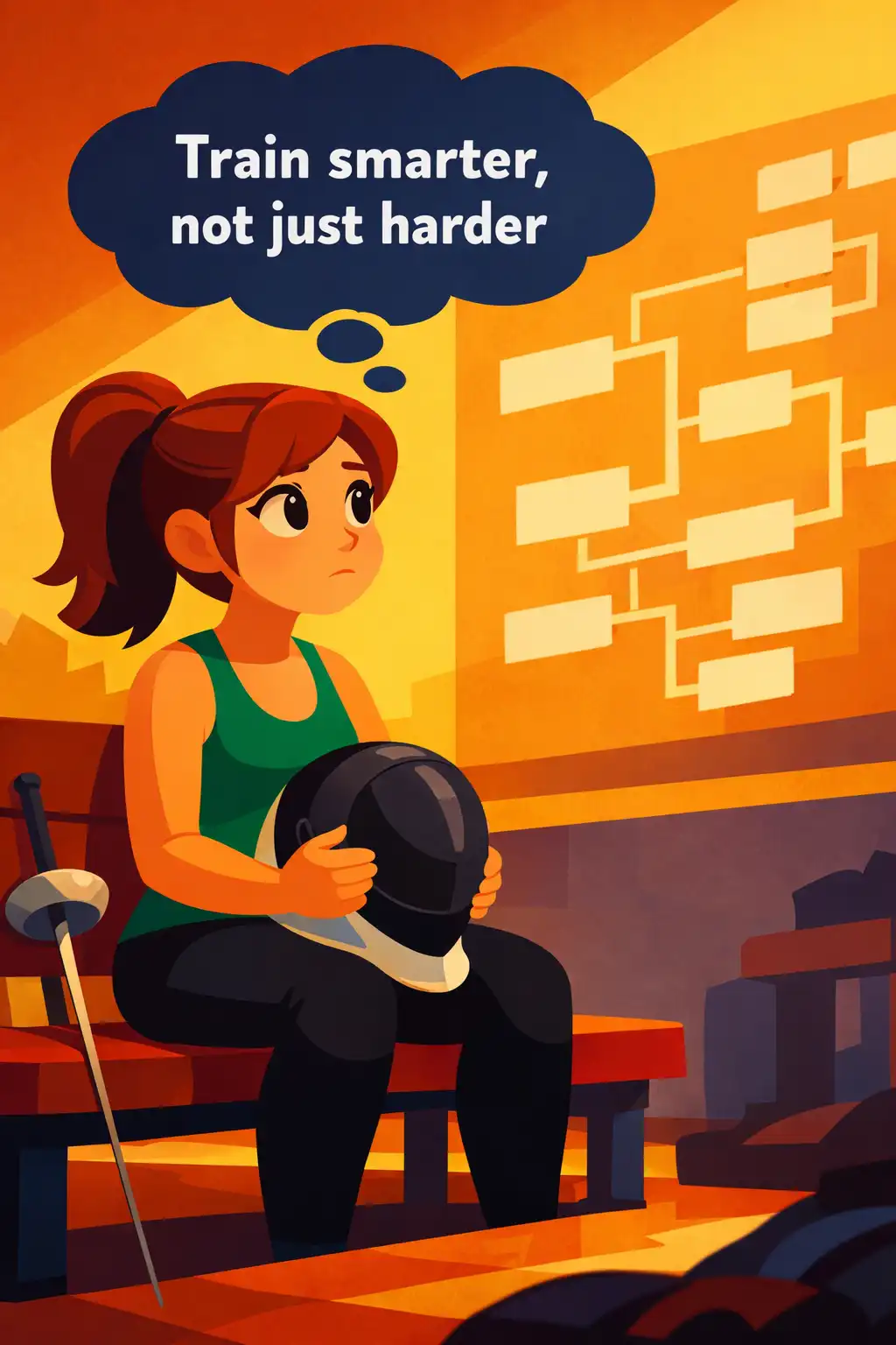 The Art of Learning preview: Staring at that bracket, she realizes something uncomfortable. She's been training harder every year, but she hasn't bee