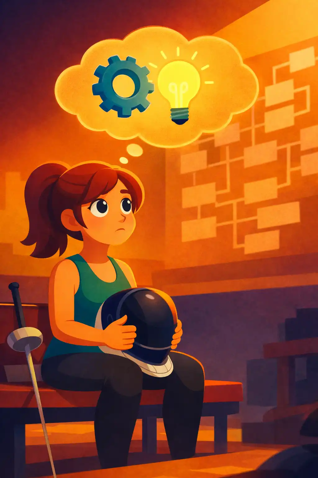 The Art of Learning preview: Staring at that bracket, she realizes something uncomfortable. She's been training harder every year, but she hasn't bee