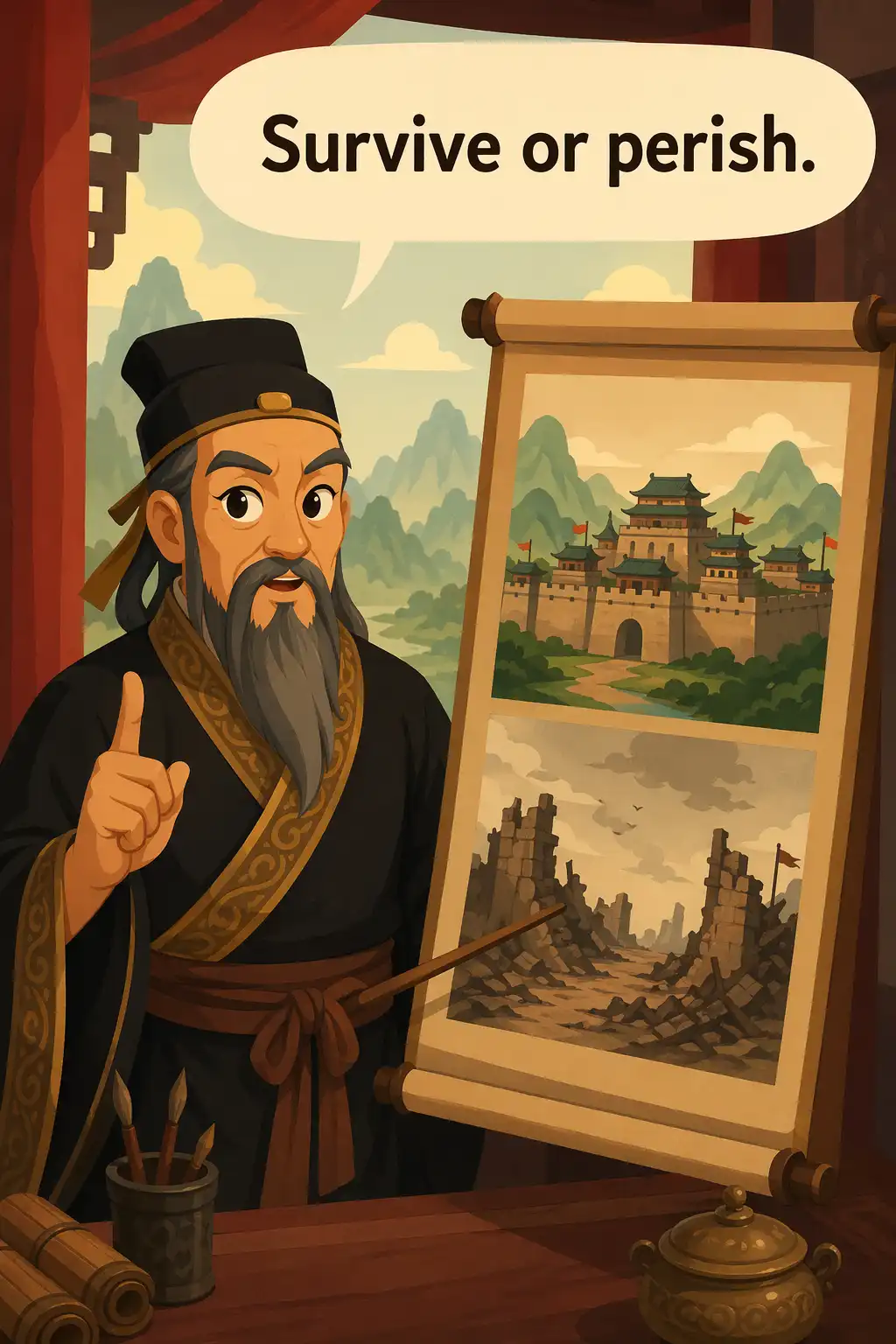 The Art of War preview: Sun Tzu opens by saying that war decides whether a state survives or dies, so it demands careful study, not casual impro