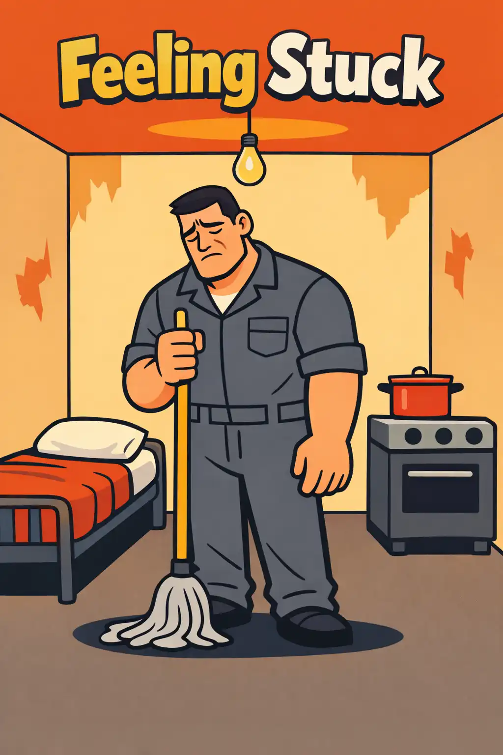 Awaken the Giant Within visual: Picture a young man working as a janitor, living alone in a tiny apartment, feeling completely stuck in life. That man w