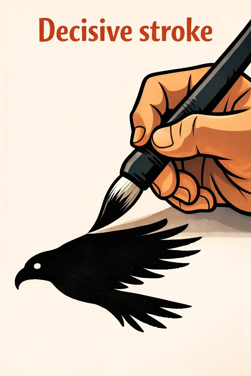 The Book of Five Rings preview: Picture an aging warrior in a quiet cave, ink brush in hand, painting a single hawk with one clean, decisive stroke.