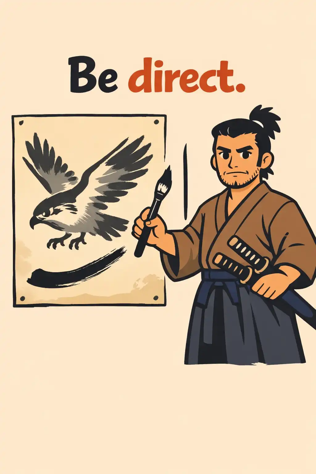 The Book of Five Rings preview: That painter is Miyamoto Musashi—called Niten—Japan’s most famous swordsman. His clean stroke mirrors his advice for act