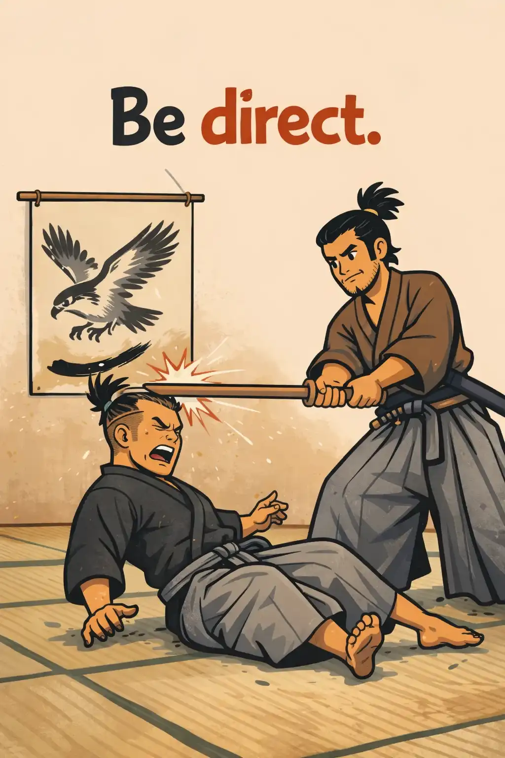 The Book of Five Rings preview: That painter is Miyamoto Musashi—called Niten—Japan’s most famous swordsman. His clean stroke mirrors his advice for act