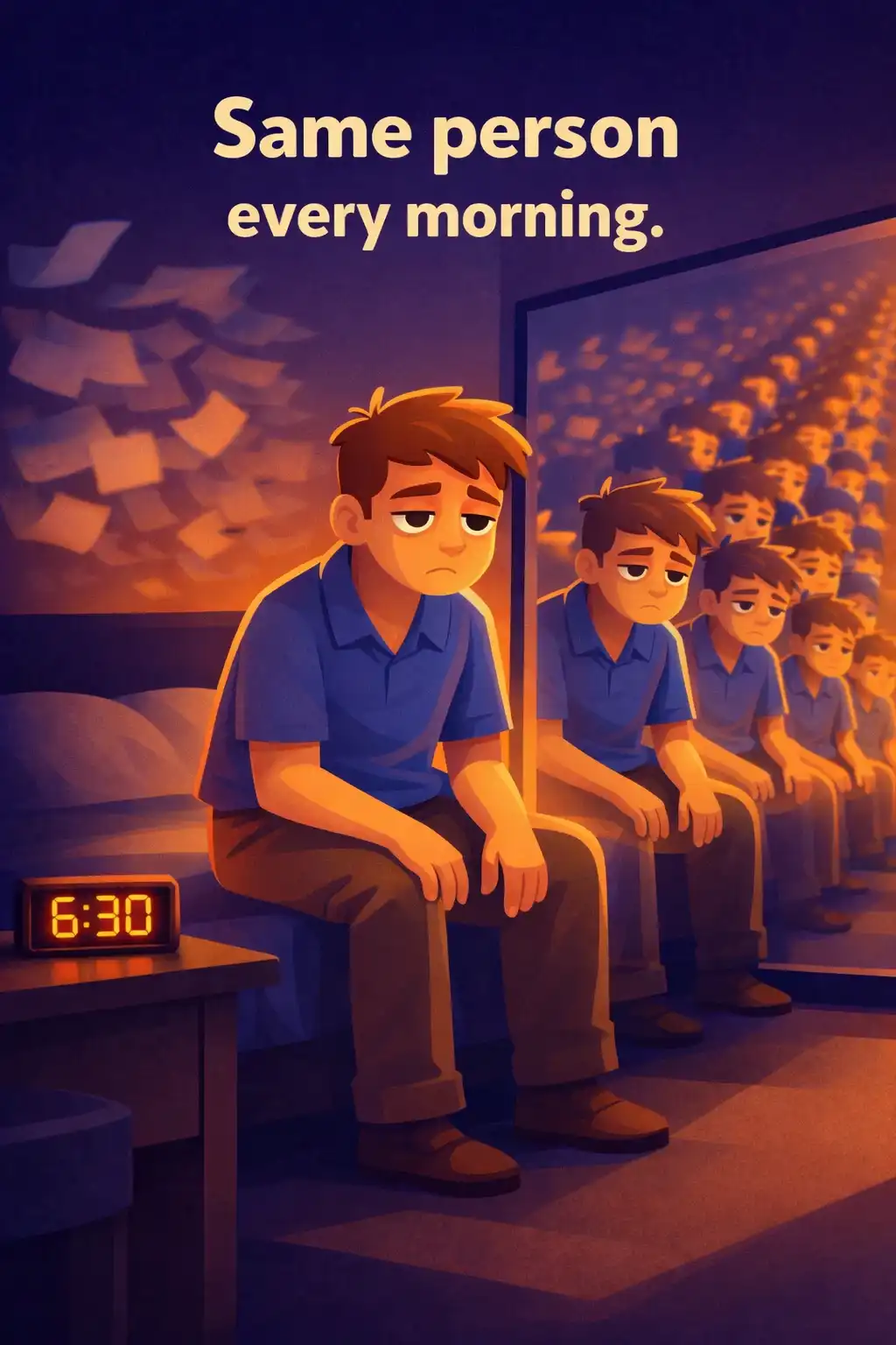 Breaking the Habit of Being Yourself visual: What if the reason your life never changes is because you keep waking up as the same person every single morning?