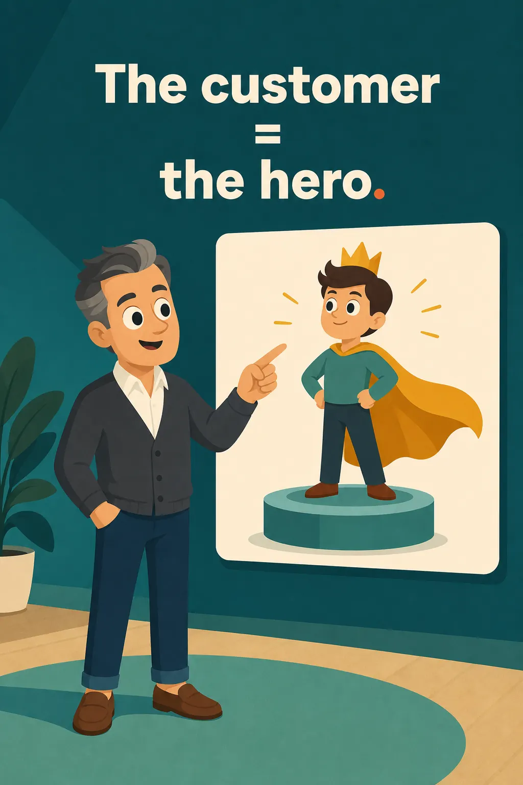 Building A StoryBrand preview: Miller's big insight is beautifully simple. Customers don't care about your story. They care about their own. They want 