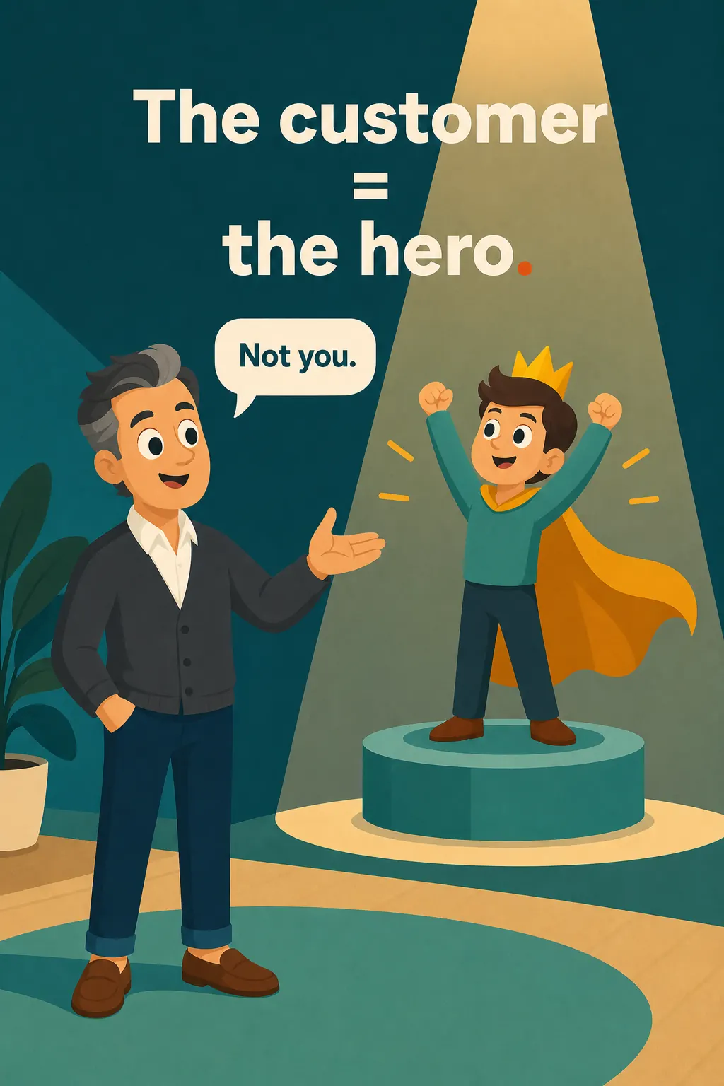 Building A StoryBrand preview: Miller's big insight is beautifully simple. Customers don't care about your story. They care about their own. They want 