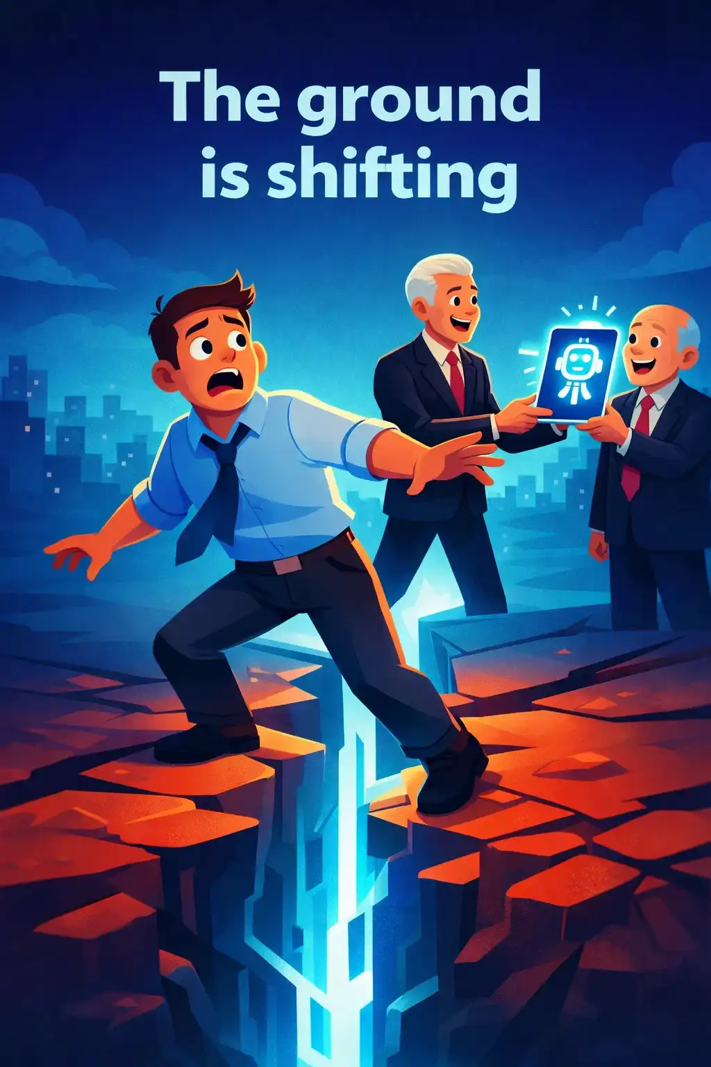 The Coming Wave preview: He can feel the ground shifting. Clients keep asking about AI tools, and competitors are already quietly using them to u