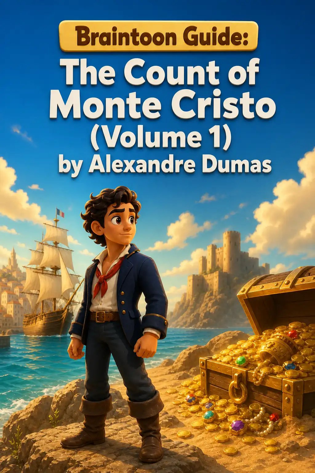 The Count of Monte Cristo (Volume 1) preview: The Count of Monte Cristo, Volume One, by Alexandre Dumas, follows Edmond Dantès from betrayal and unjust imprisonment t