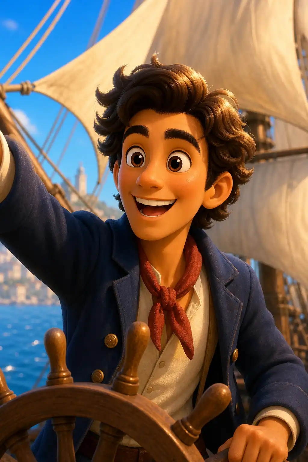 The Count of Monte Cristo (Volume 1) preview: It is February 1815, and the ship Pharaon glides into the harbor of Marseilles. At the helm stands Edmond Dantès, a nine