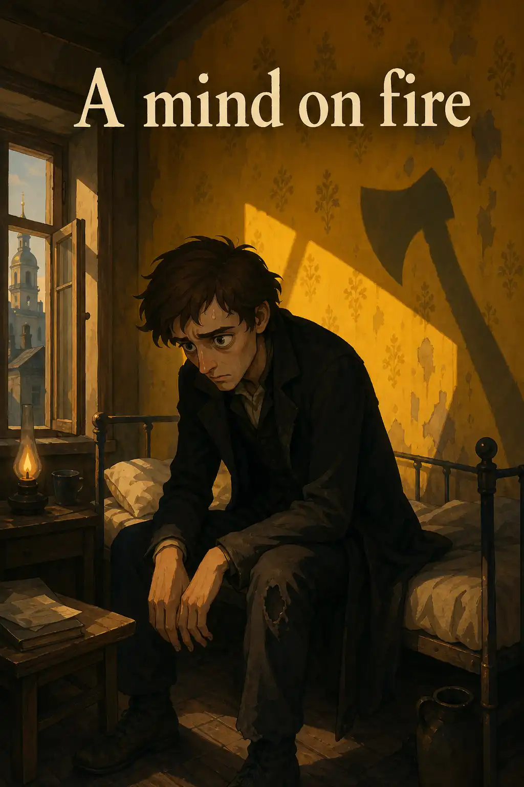 Crime and Punishment visual: A poor student in a sweltering St. Petersburg slum convinces himself that murdering a pawnbroker might just prove he is