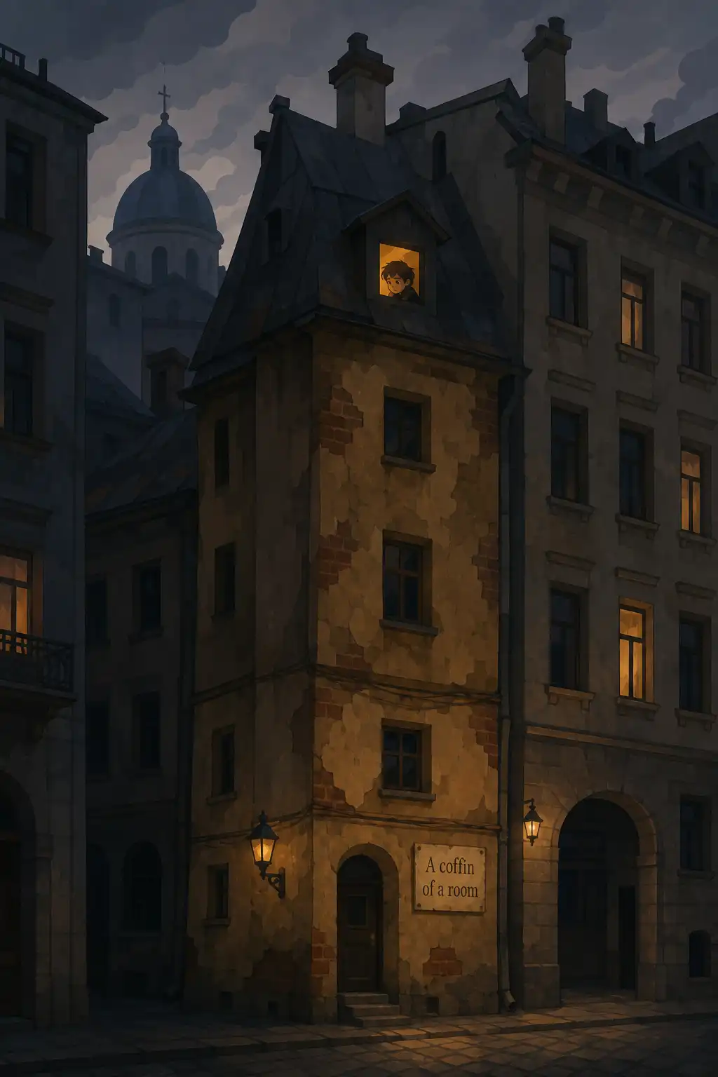 Crime and Punishment preview: We meet Raskolnikov, a former law student living in a coffin-sized room in St. Petersburg, crushed by poverty and isolat
