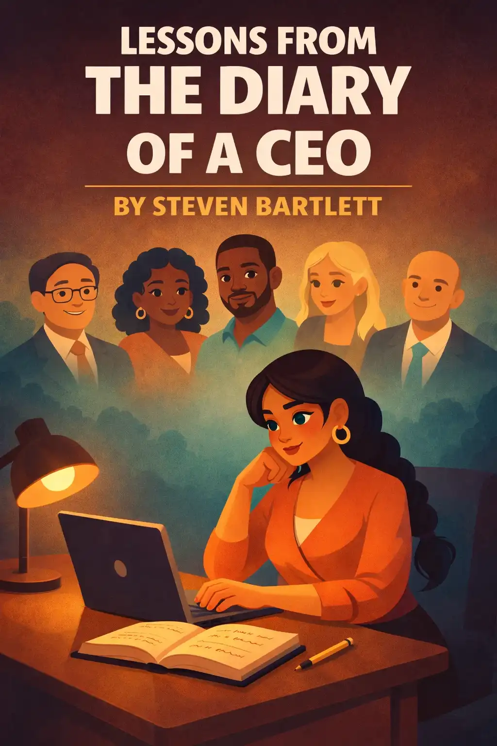 The Diary of a CEO visual: In "The Diary of a CEO," Steven Bartlett distills hundreds of interviews with world-class performers into a set of unive