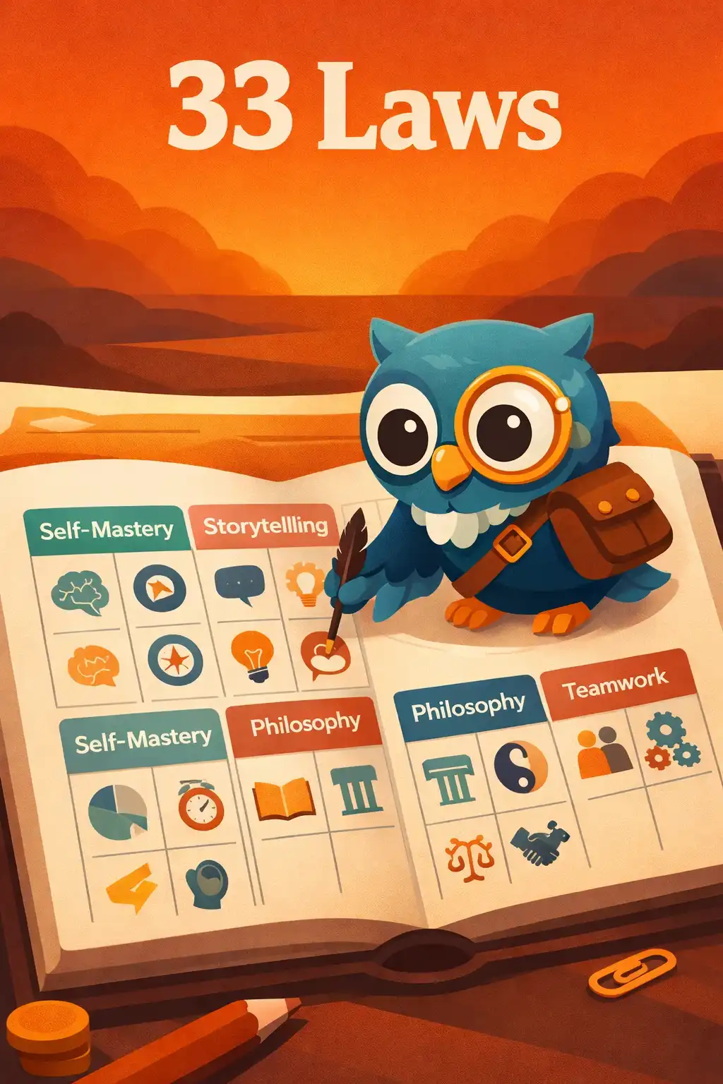 The Diary of a CEO preview: He kept noticing the same patterns everywhere. So he organized them into thirty-three laws, grouped around self-mastery,