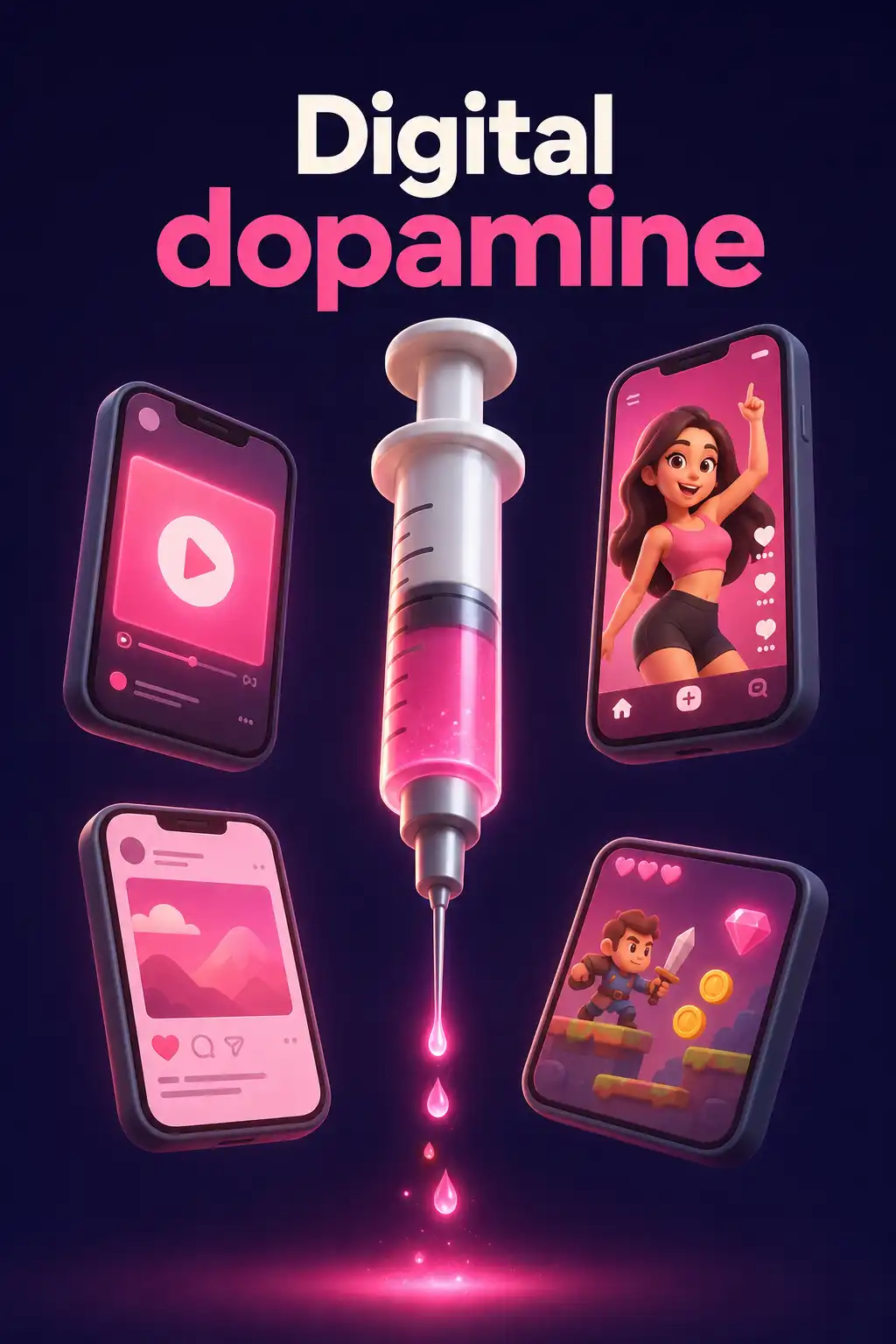Dopamine Nation preview: Lembke calls the smartphone a modern hypodermic needle, delivering digital dopamine to a wired generation. That craving 