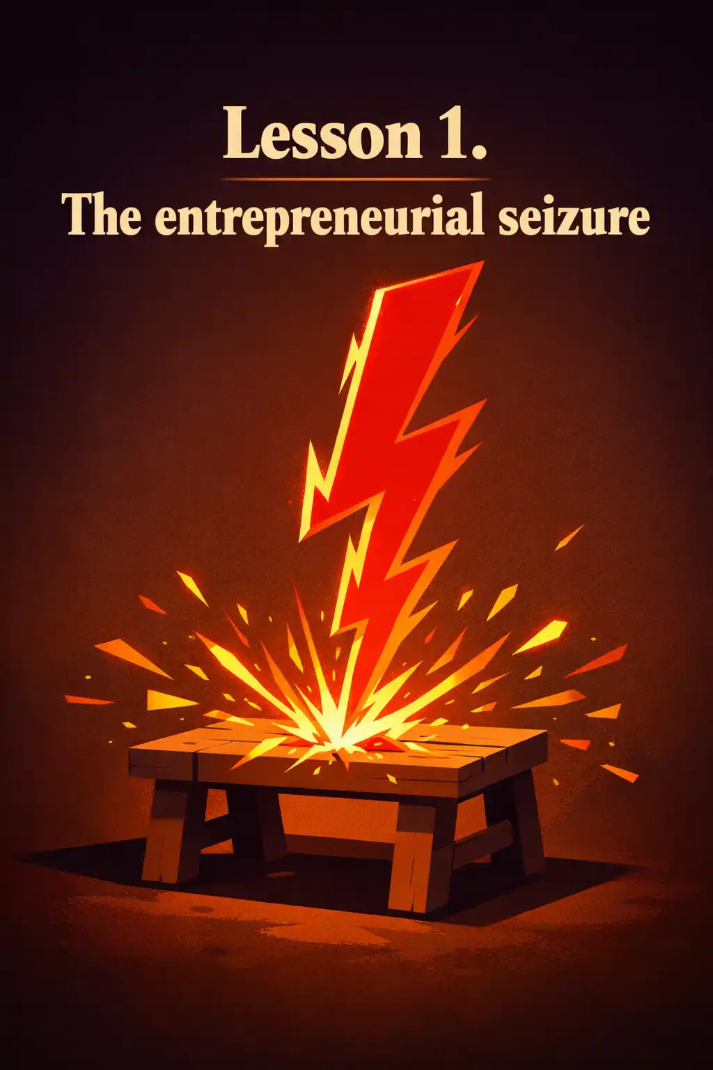 The E-Myth Revisited visual: Lesson 1. The entrepreneurial seizure