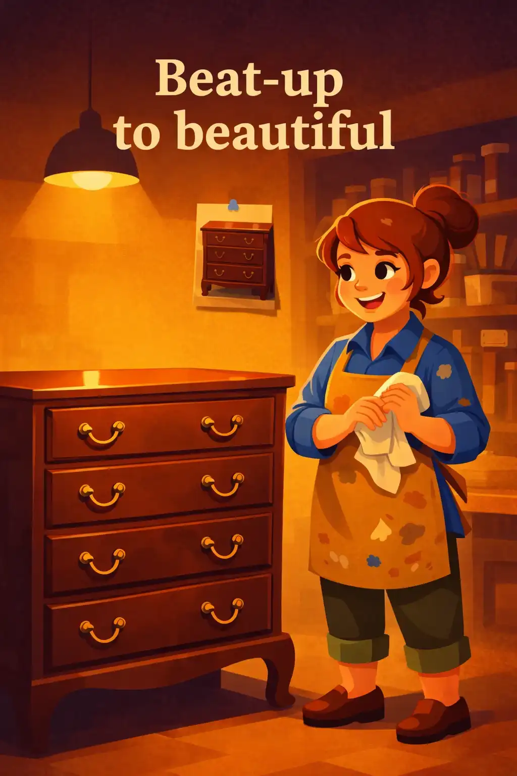 The E-Myth Revisited preview: Meet Nadia. She's a gifted furniture restorer who spends her evenings turning beat-up antiques into stunning pieces in h