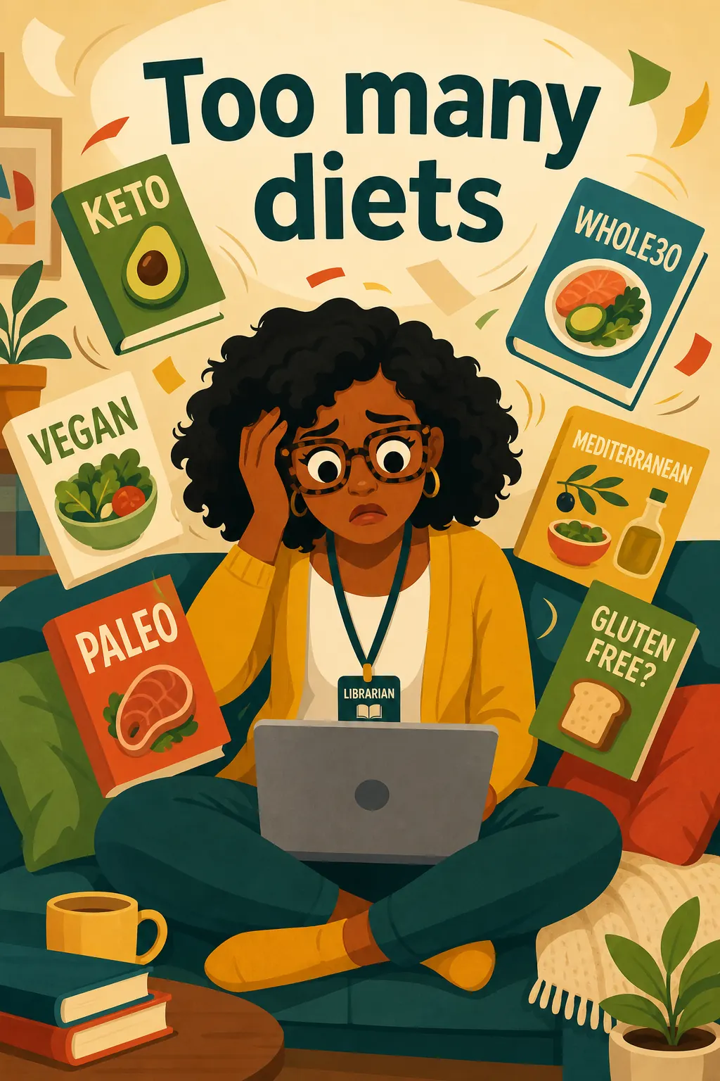 Eat to Beat Disease preview: She's been googling diets for hours and feels completely lost. Keto, vegan, paleo. Everyone's shouting something differe