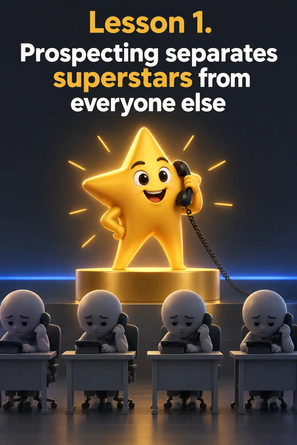 Fanatical Prospecting preview: Lesson 1. Prospecting separates superstars from everyone else
