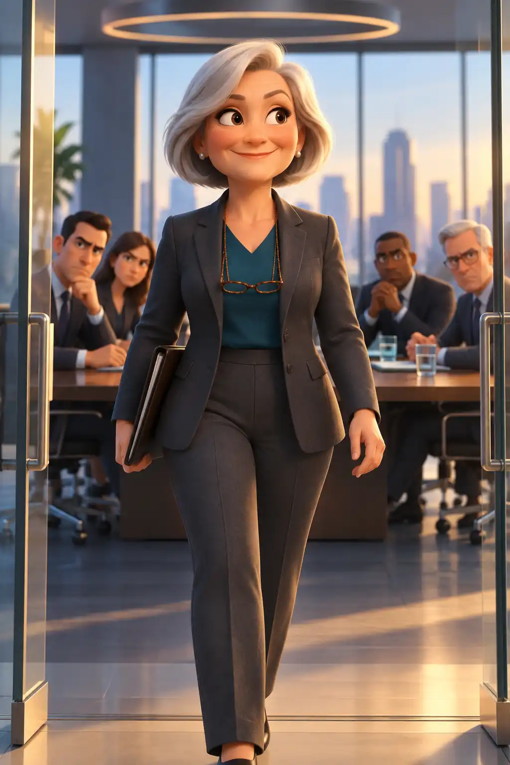 The Five Dysfunctions of a Team preview: The board hires Kathryn Petersen, a fifty-seven-year-old former car manufacturing executive with zero tech experience. W