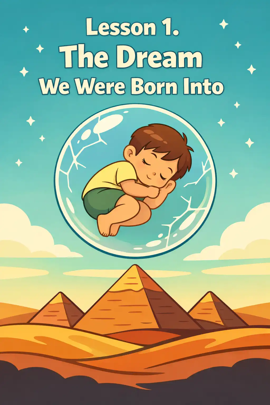 The Four Agreements visual: Lesson 1. The Dream We Were Born Into