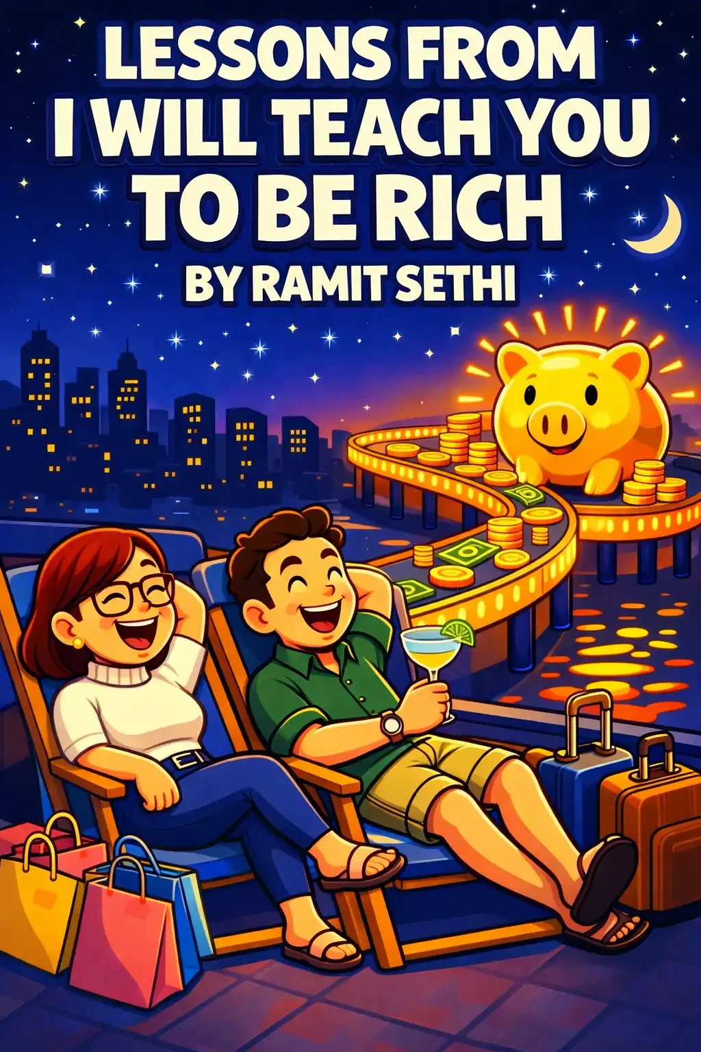 I Will Teach You to Be Rich visual: "I Will Teach You to Be Rich" by Ramit Sethi lays out a step-by-step system for automating your money, so you can spend 