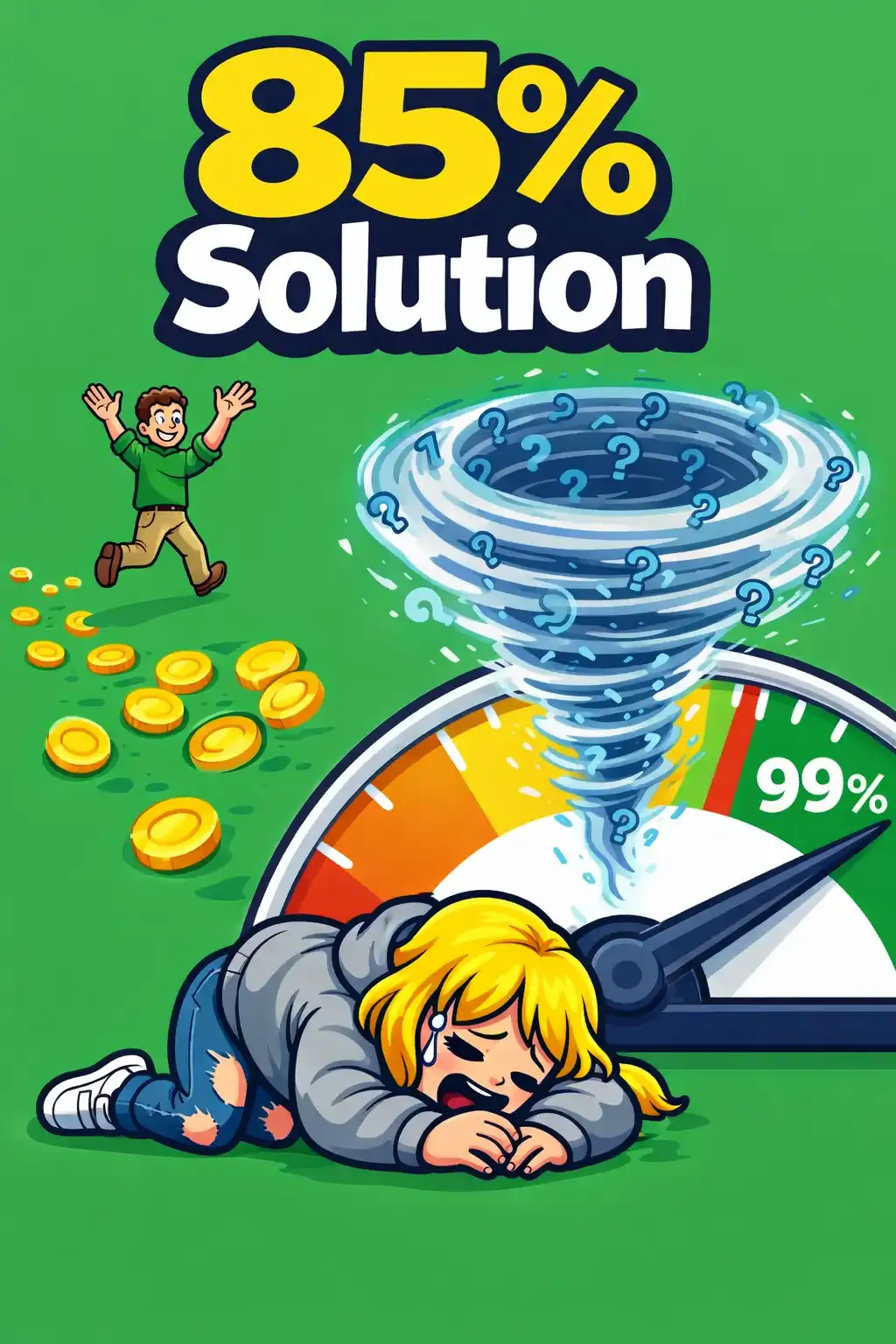 I Will Teach You to Be Rich preview: He calls this the "85 Percent Solution." Getting it mostly right and moving forward will always beat endlessly researchi