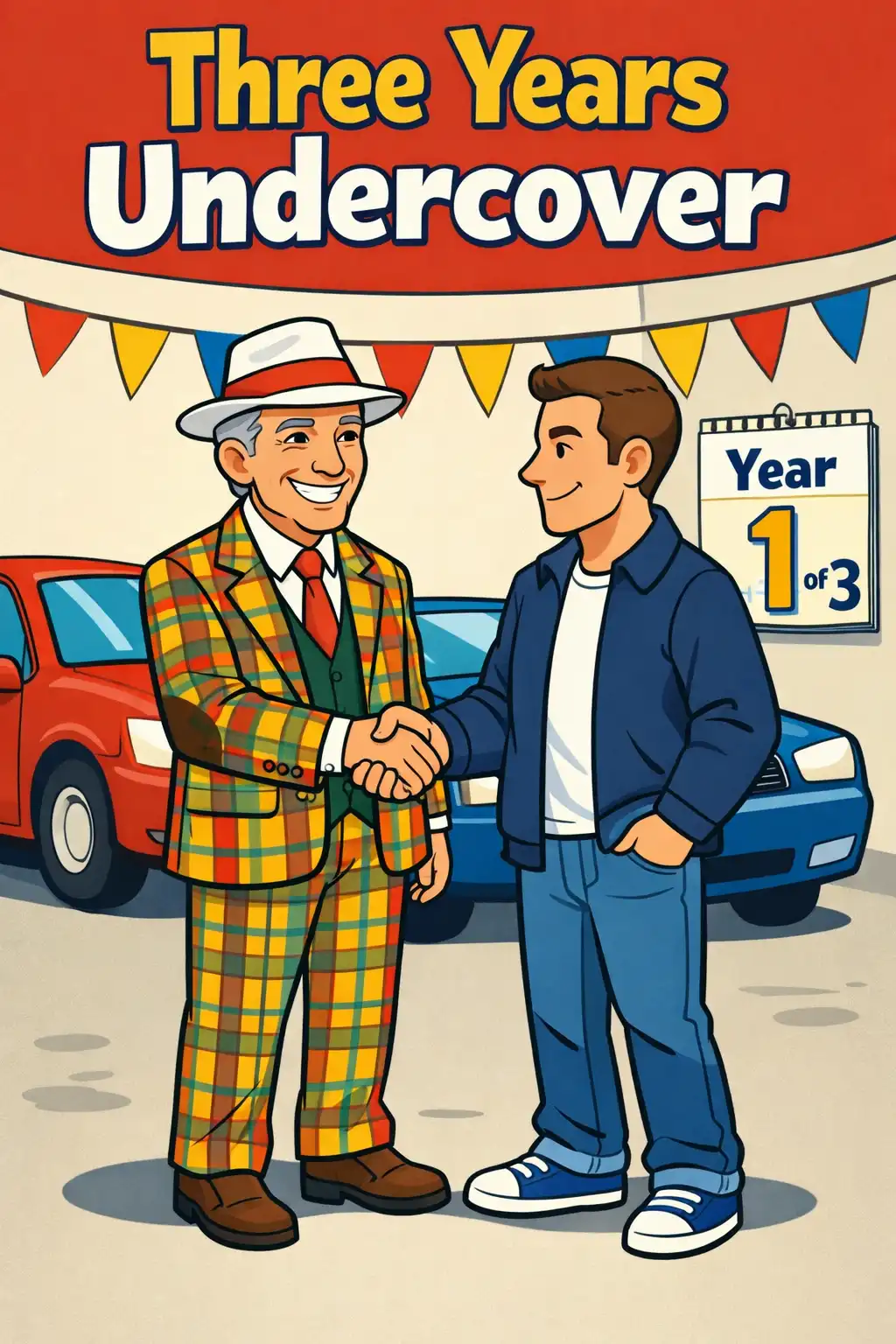 Influence visual: Imagine spending three years undercover, training as a car salesman, a fundraiser, and a telemarketer, all just to under