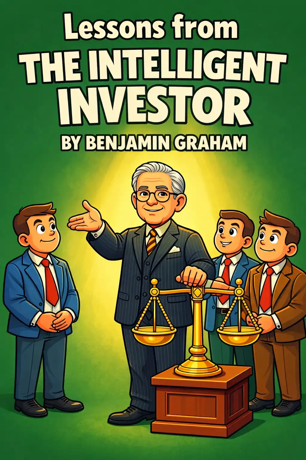 The Intelligent Investor visual: "The Intelligent Investor" by Benjamin Graham is widely considered the definitive guide to building wealth through patie