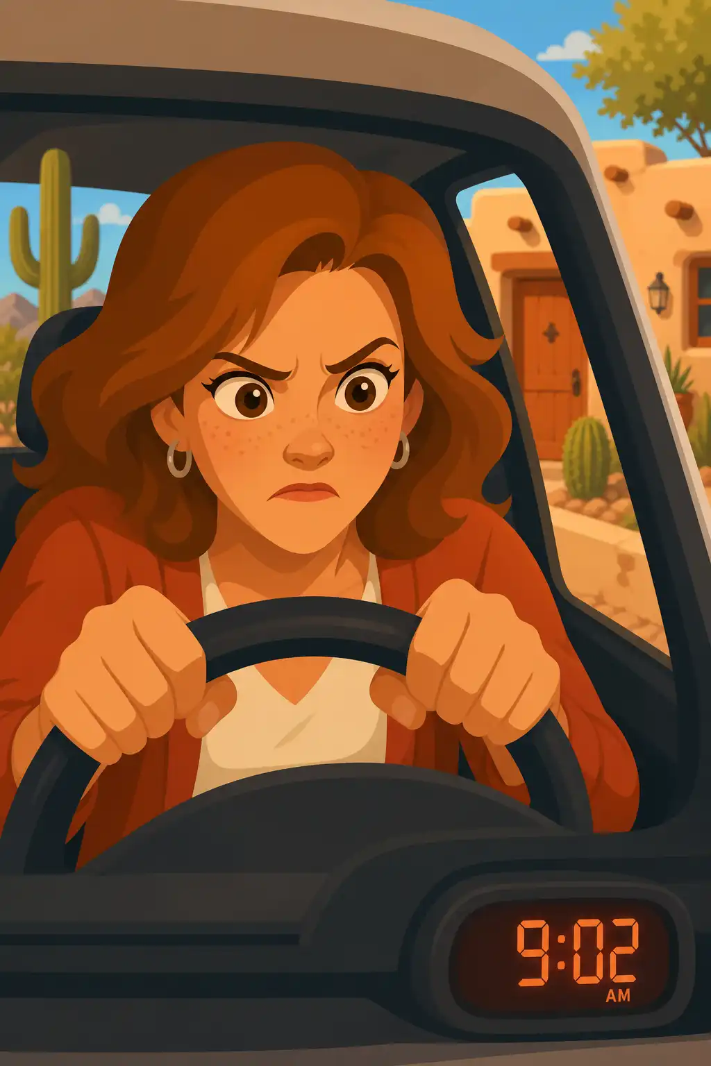 The Let Them Theory preview: Carla, a dental hygienist in Tucson, is white-knuckling the steering wheel in her driveway. She's late again, and she's