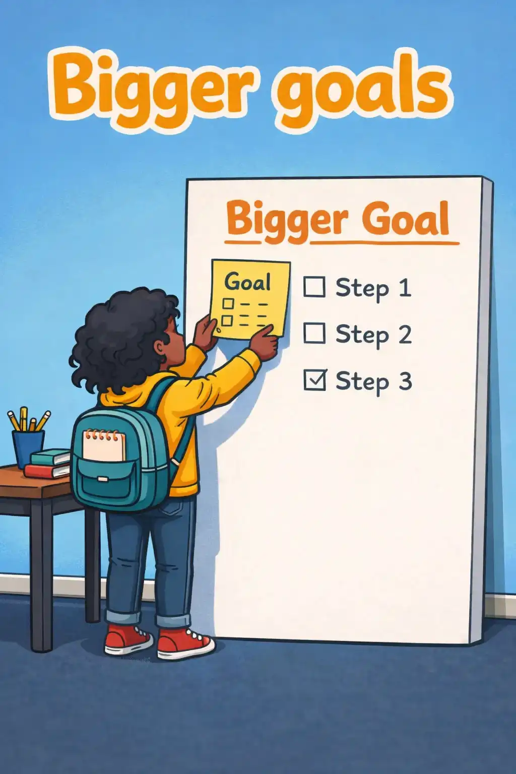 The Magic of Thinking Big visual: What if the main reason you feel stuck isn’t a lack of talent, but the small size of the goals you allow yourself to pur