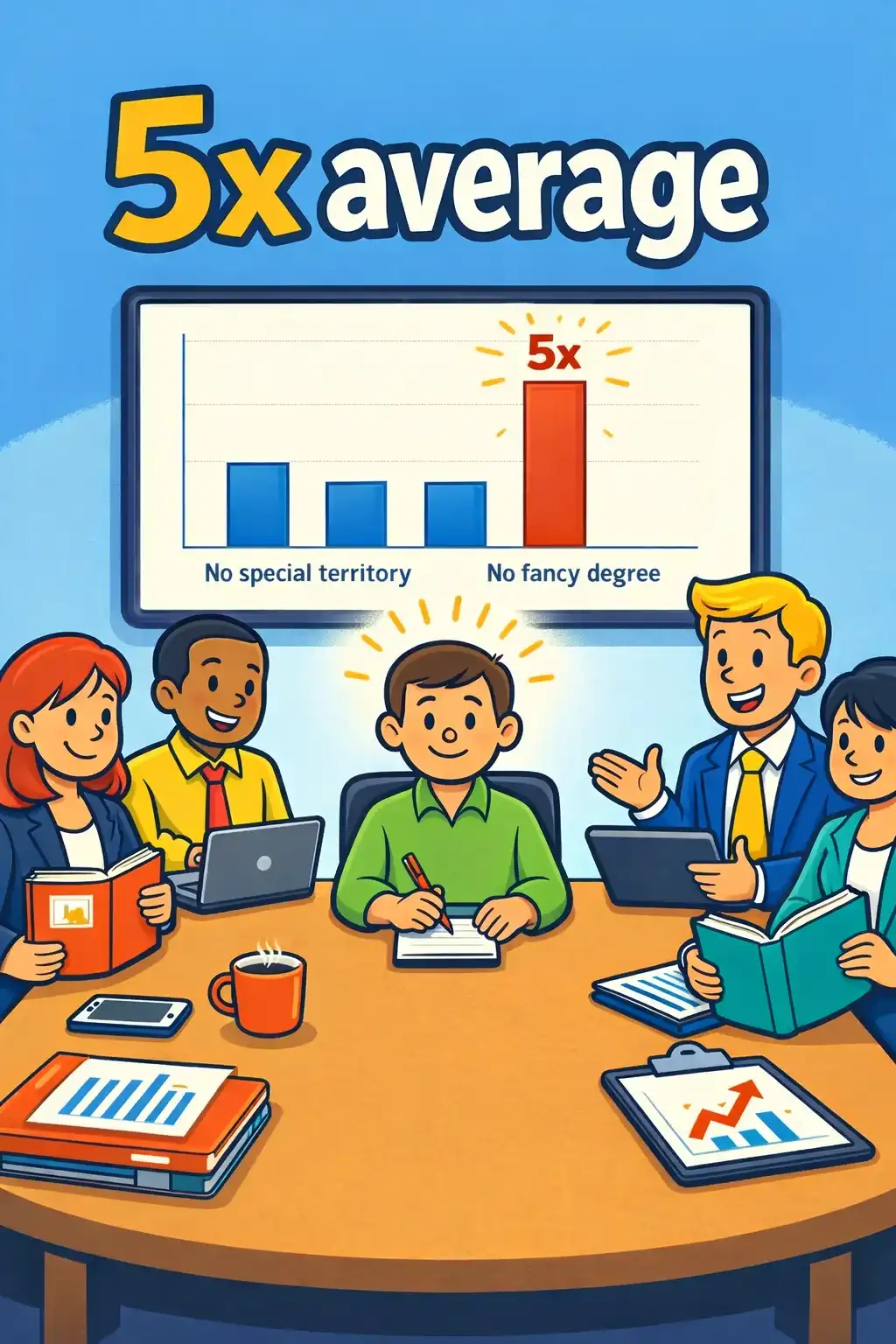 The Magic of Thinking Big preview: Picture a sales meeting. One ordinary-looking rep quietly earns five times the average, with no special territory, conne