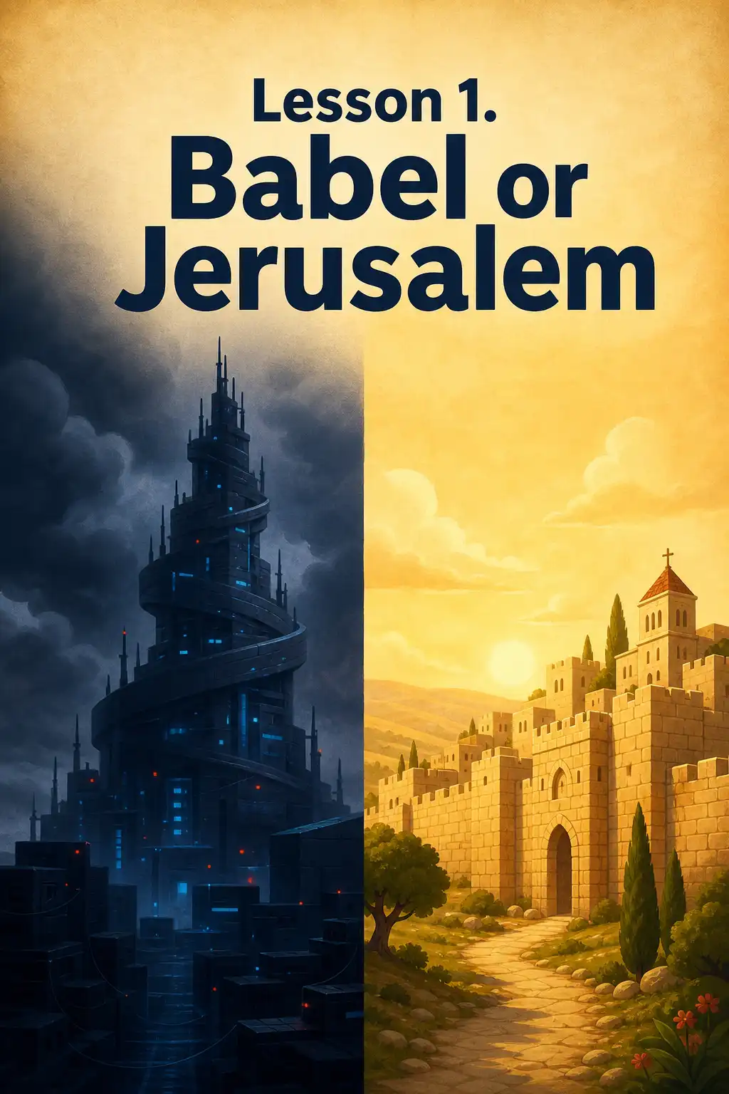 Magnifica Humanitas (Pope Leo's AI Encyclical) preview: Lesson 1. Babel or Jerusalem
