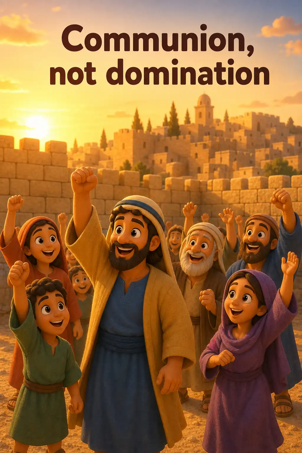 Magnifica Humanitas (Pope Leo's AI Encyclical) preview: The counter-image is Nehemiah, who rebuilt Jerusalem's walls after the exile. He prayed, he listened, he shared responsi