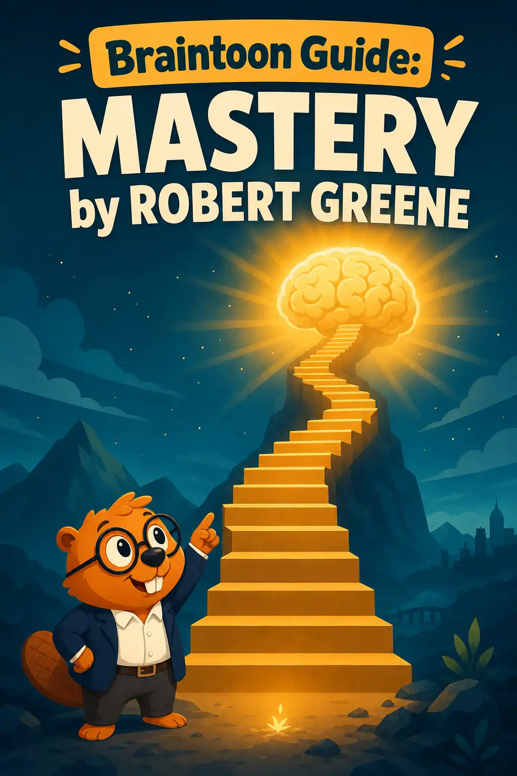 Mastery visual: Mastery by Robert Greene argues that world-class skill isn't a genetic gift but a learnable process, and it maps the pat