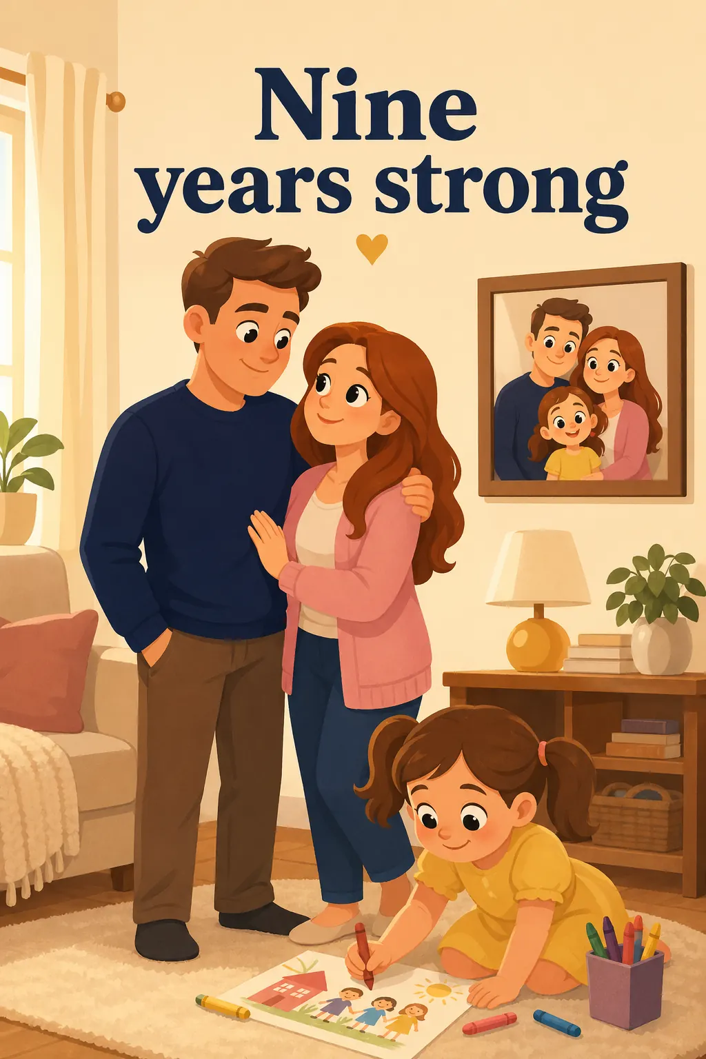 Mating in Captivity visual: So back to Daniel. He loves Sarah, his wife, deeply. They share a home, a daughter, and a calm, steady routine.