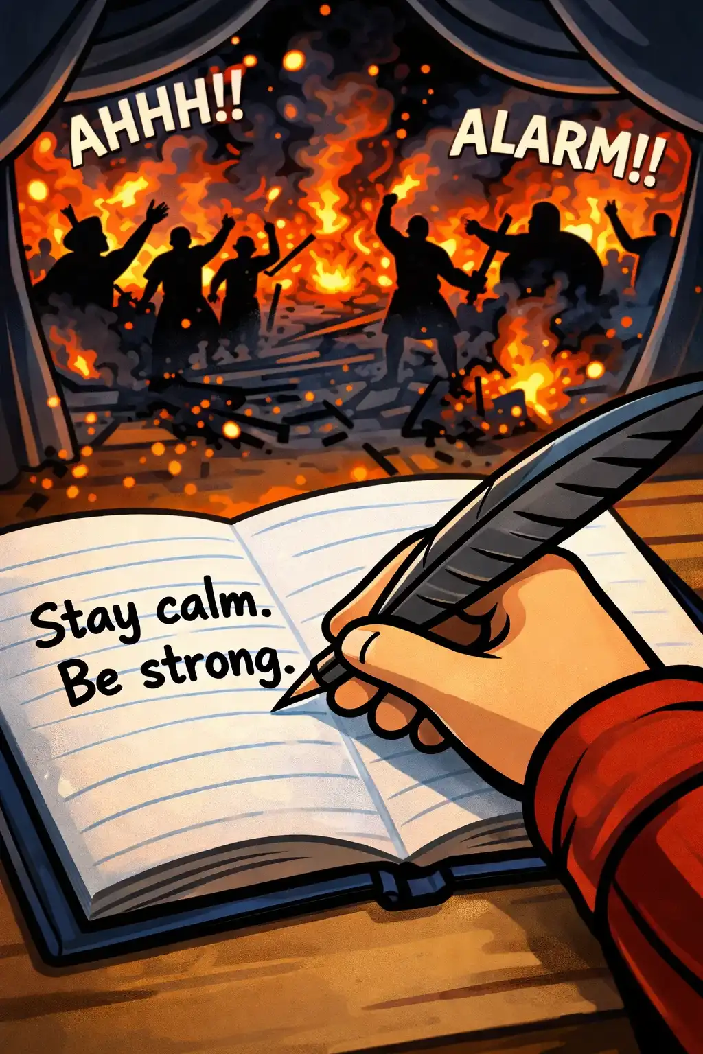 Meditations visual: What if the calmest, toughest advice you’ve ever heard was written by someone running an empire during war, plague, and 
