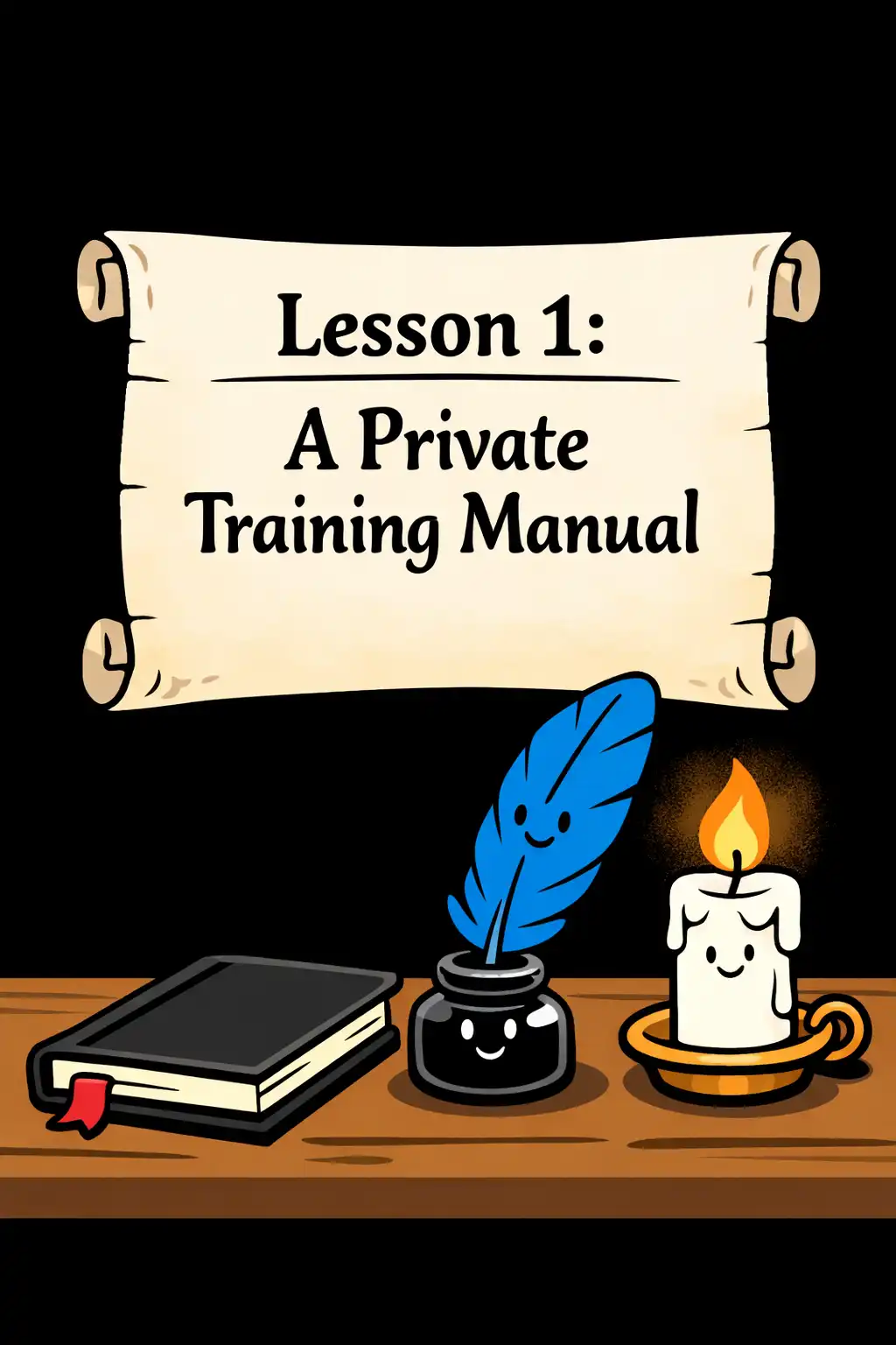 Meditations visual: Lesson 1. A Private Training Manual