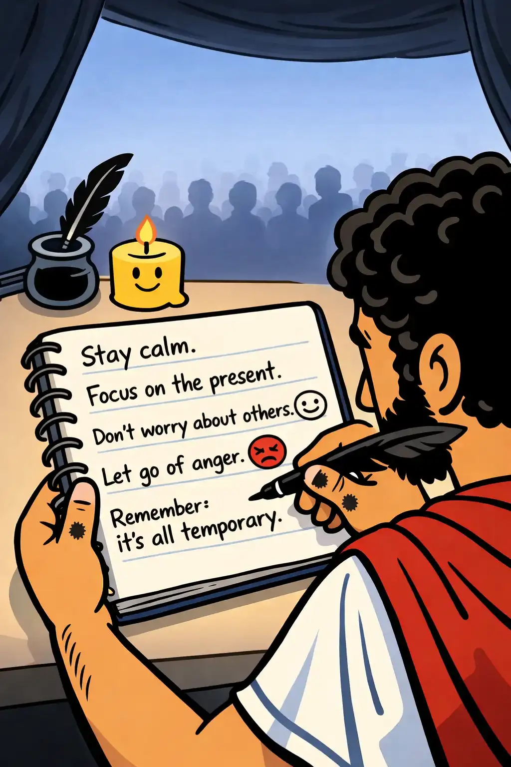 Meditations preview: That’s Meditations. Marcus Aurelius wasn’t writing a book for you. He was writing to steady his own mind.